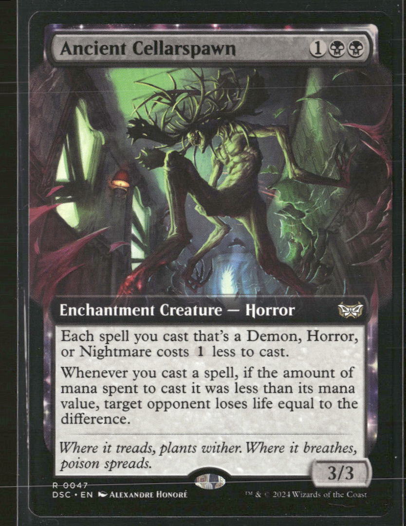 Commander: Duskmourn: House of Horror Ancient Cellarspawn (Extended Art) #47