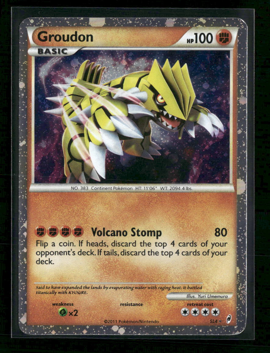 Call of Legends Groudon (Shiny) #SL4