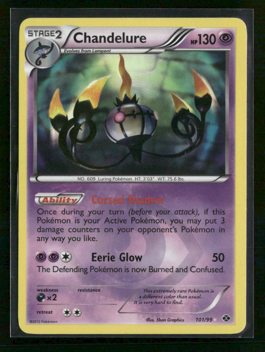 Next Destinies Chandelure (Secret) #101/99