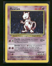 Base Set Mewtwo #010/102