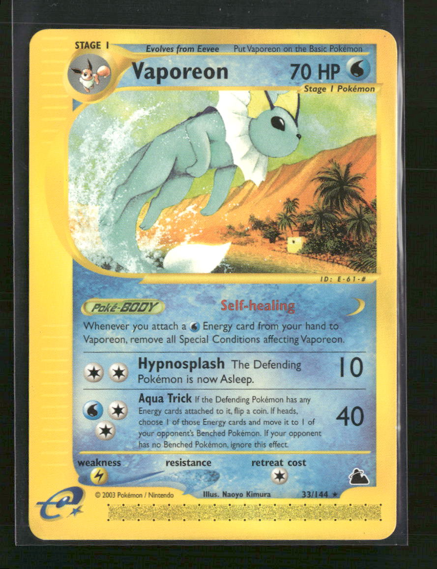 Skyridge Vaporeon #033/144