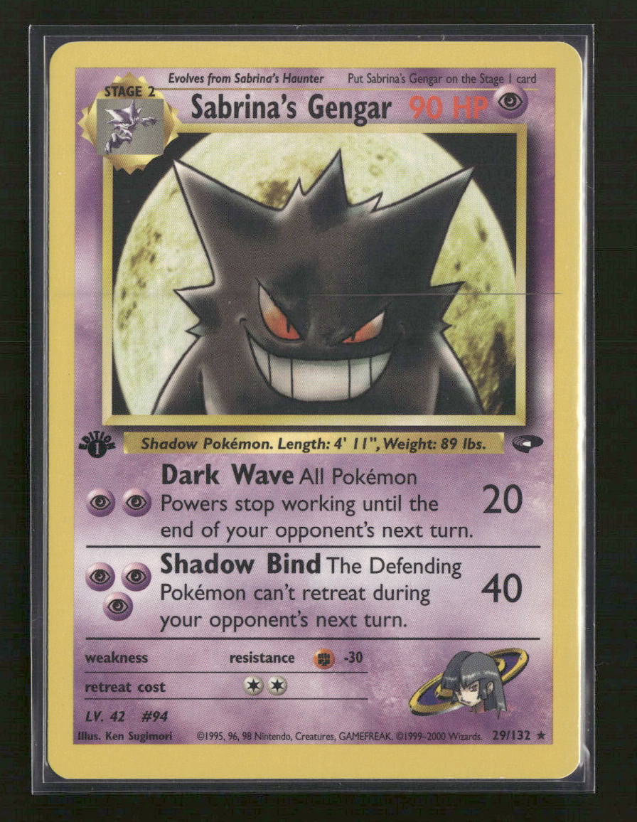 Gym Challenge Sabrina's Gengar #029/132