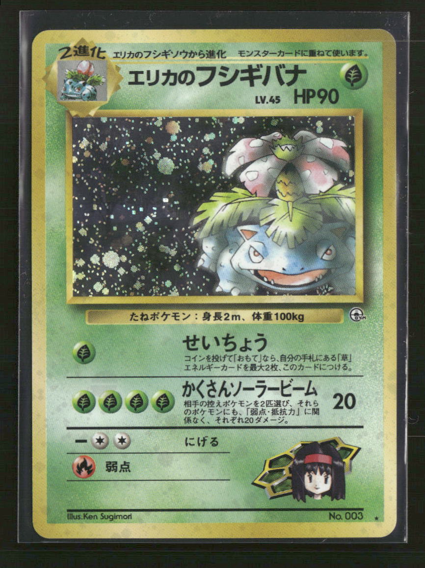Challenge from the Darkness Erika's Venusaur #