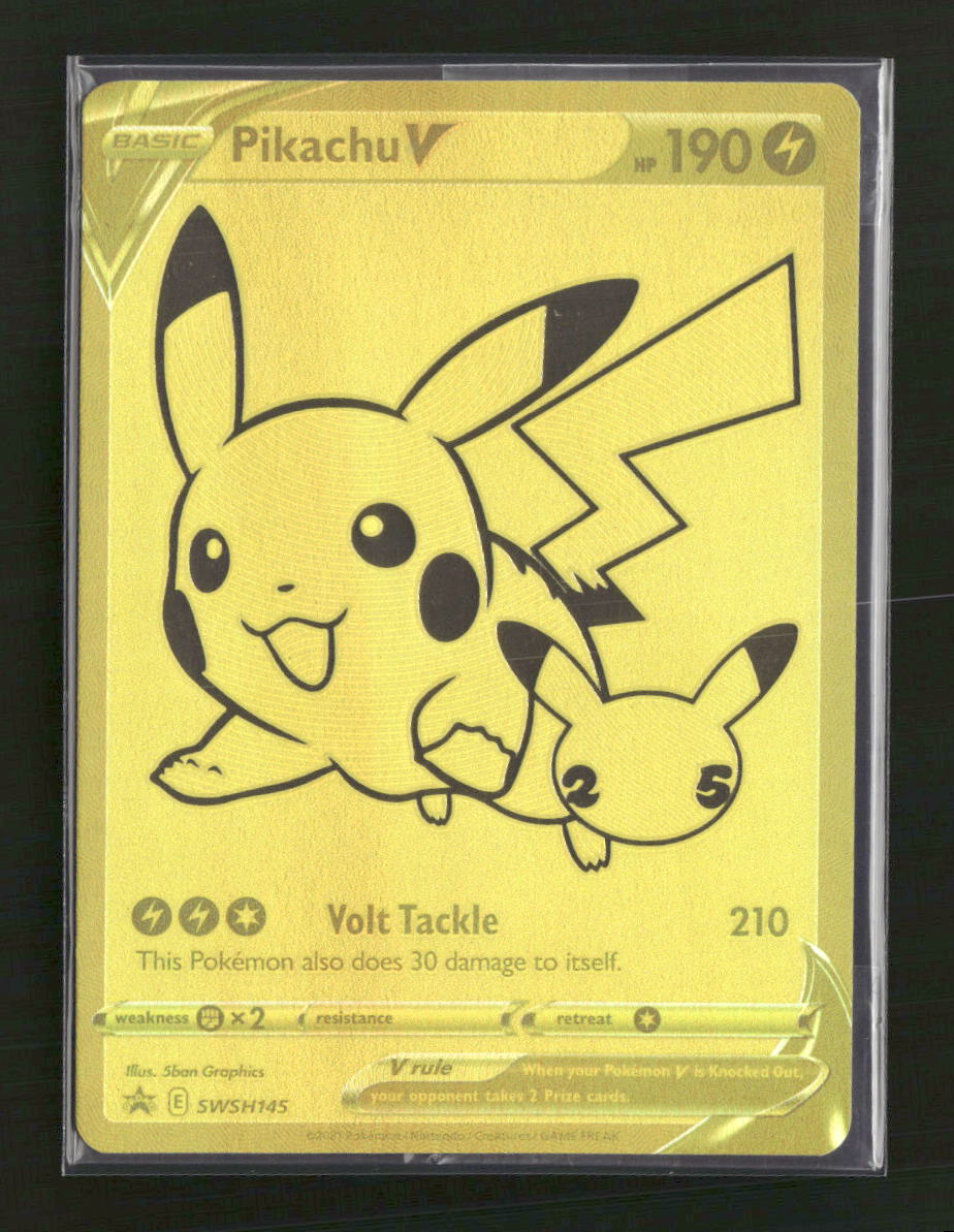 SWSH: Sword & Shield Promo Cards Pikachu V #SWSH145
