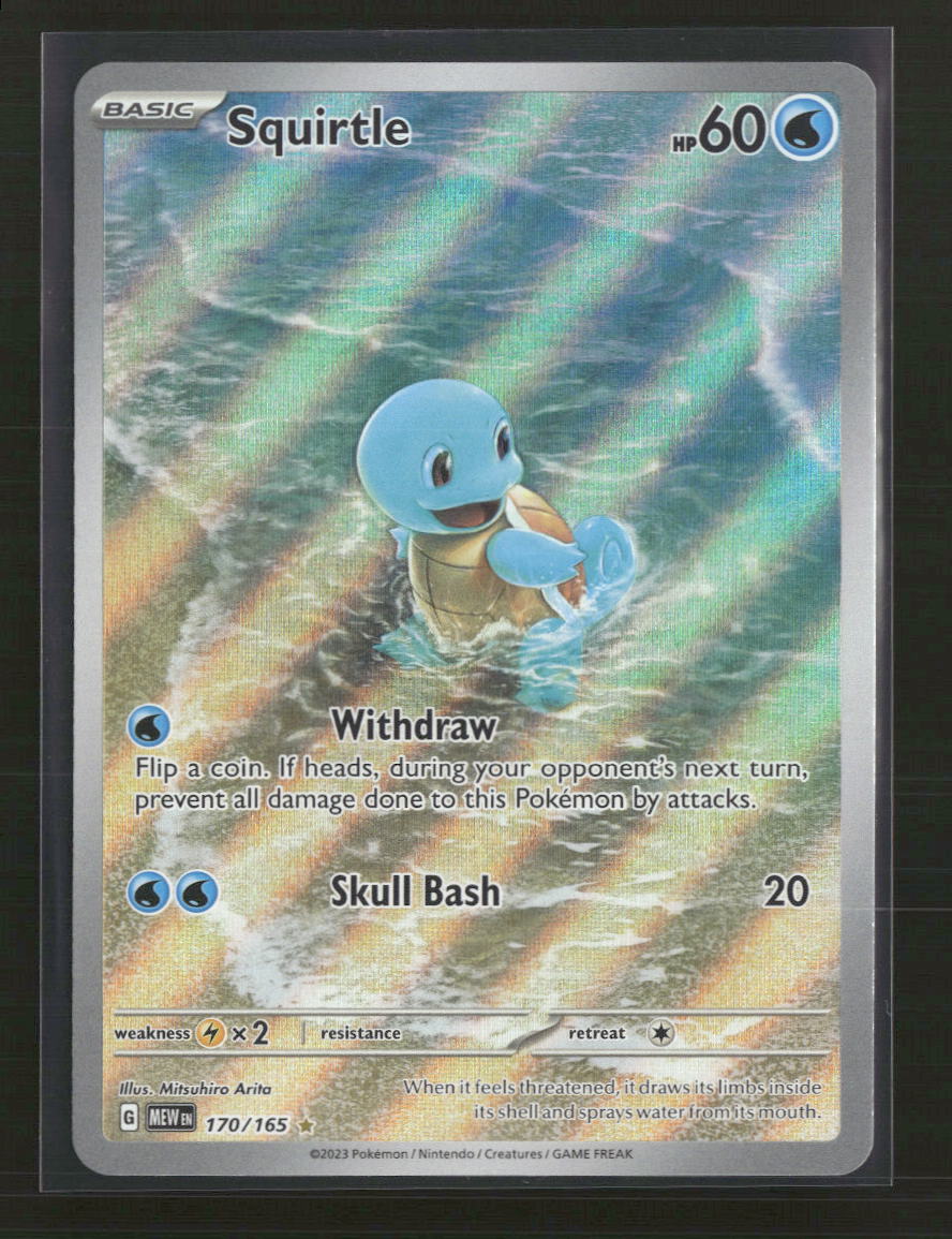 SV: Scarlet & Violet 151 Squirtle #170/165