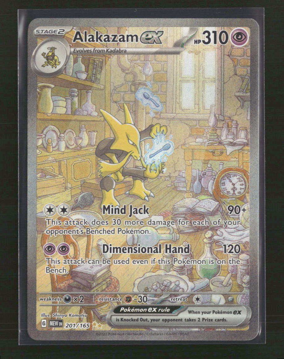 SV: Scarlet & Violet 151 Alakazam ex #201/165