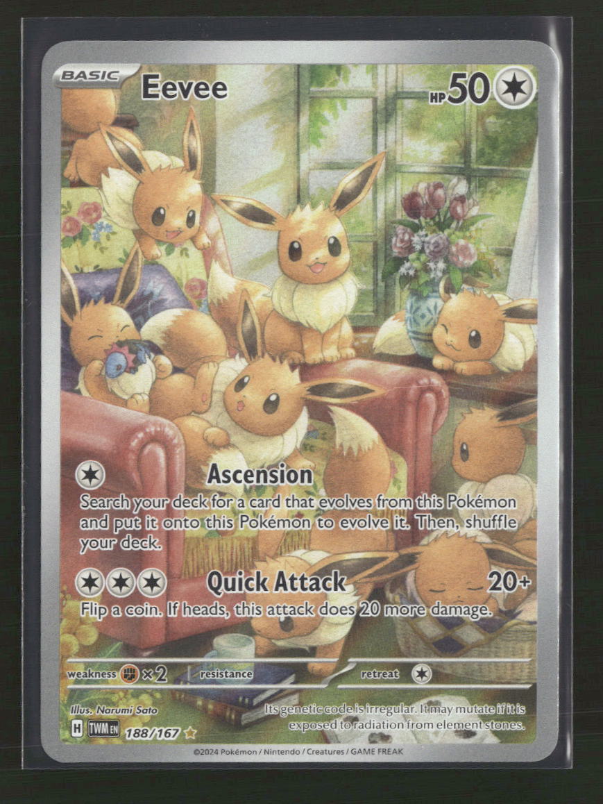 SV06: Twilight Masquerade Eevee #188/167