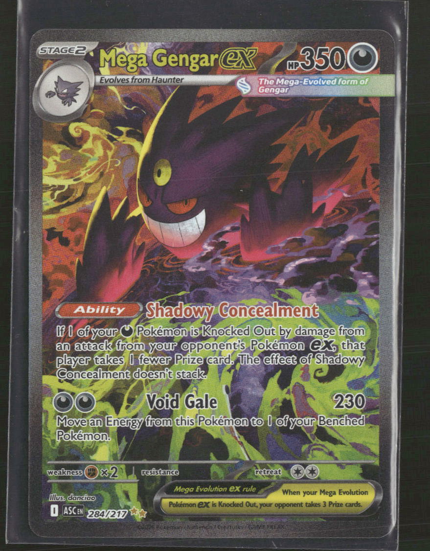 ME: Ascended Heroes Mega Gengar ex #284/217