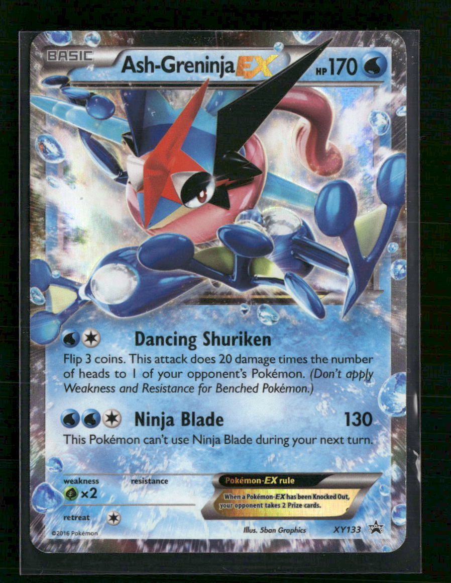 XY Promos Ash-Greninja EX Damaged #XY133