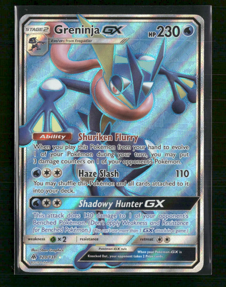 SM - Forbidden Light Greninja GX (Full Art) #120/131