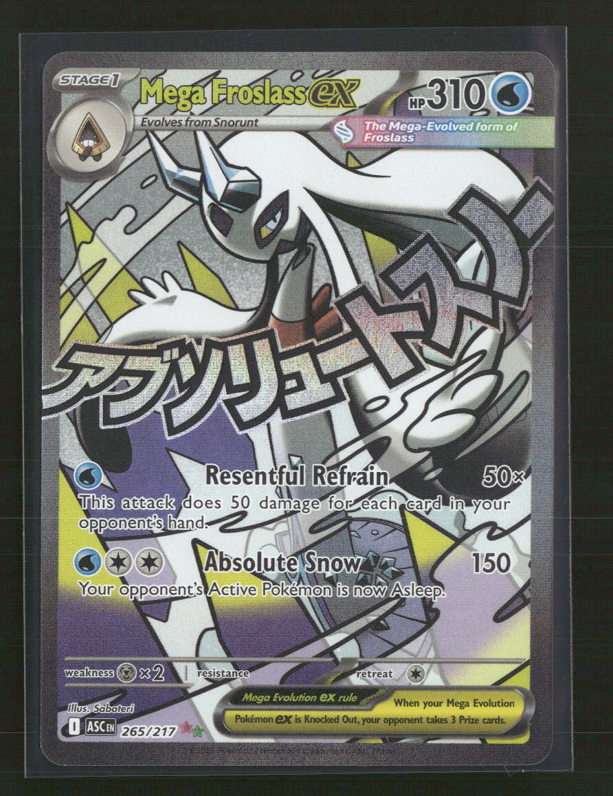 ME: Ascended Heroes Mega Froslass ex #265/217