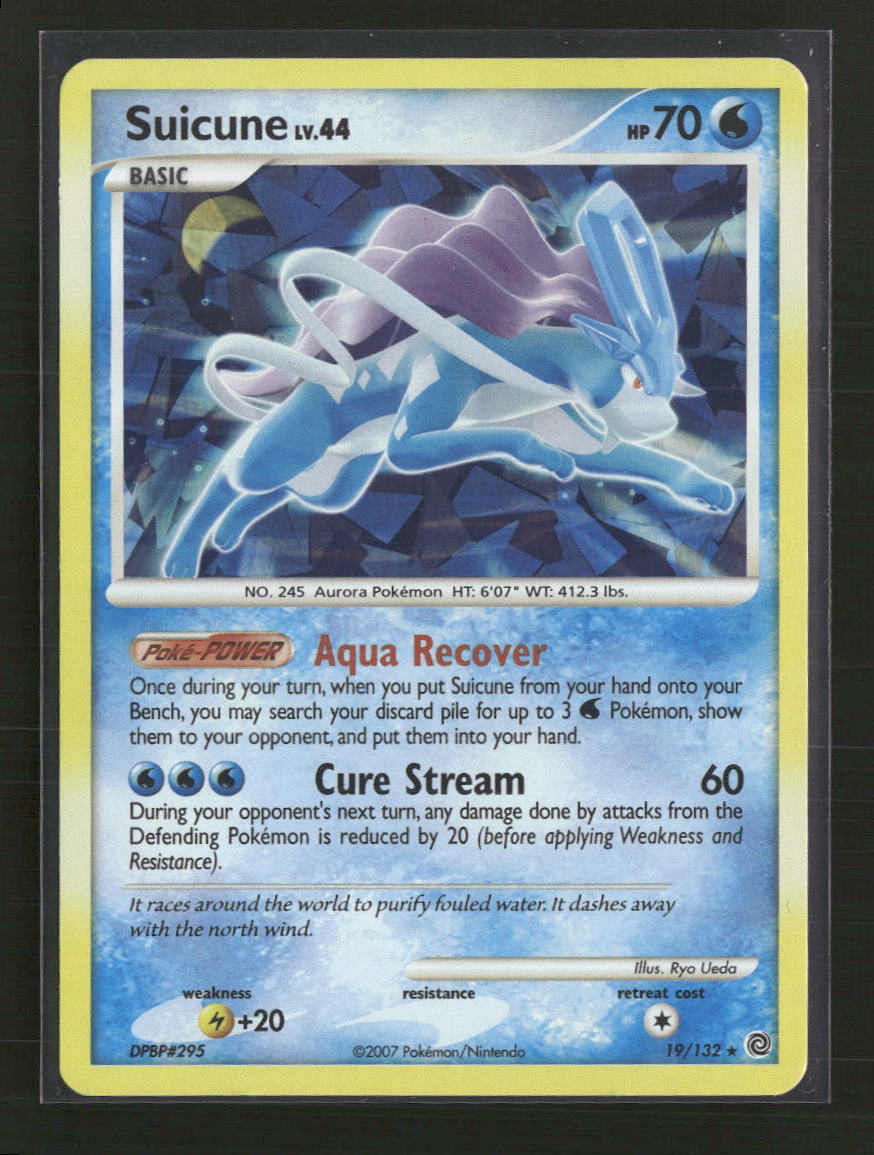 Miscellaneous Cards & Products Suicune #019/132