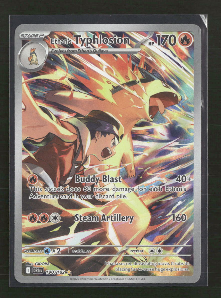 SV10: Destined Rivals Ethan's Typhlosion #190/182