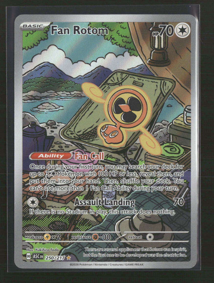 ME: Ascended Heroes Fan Rotom #250/217
