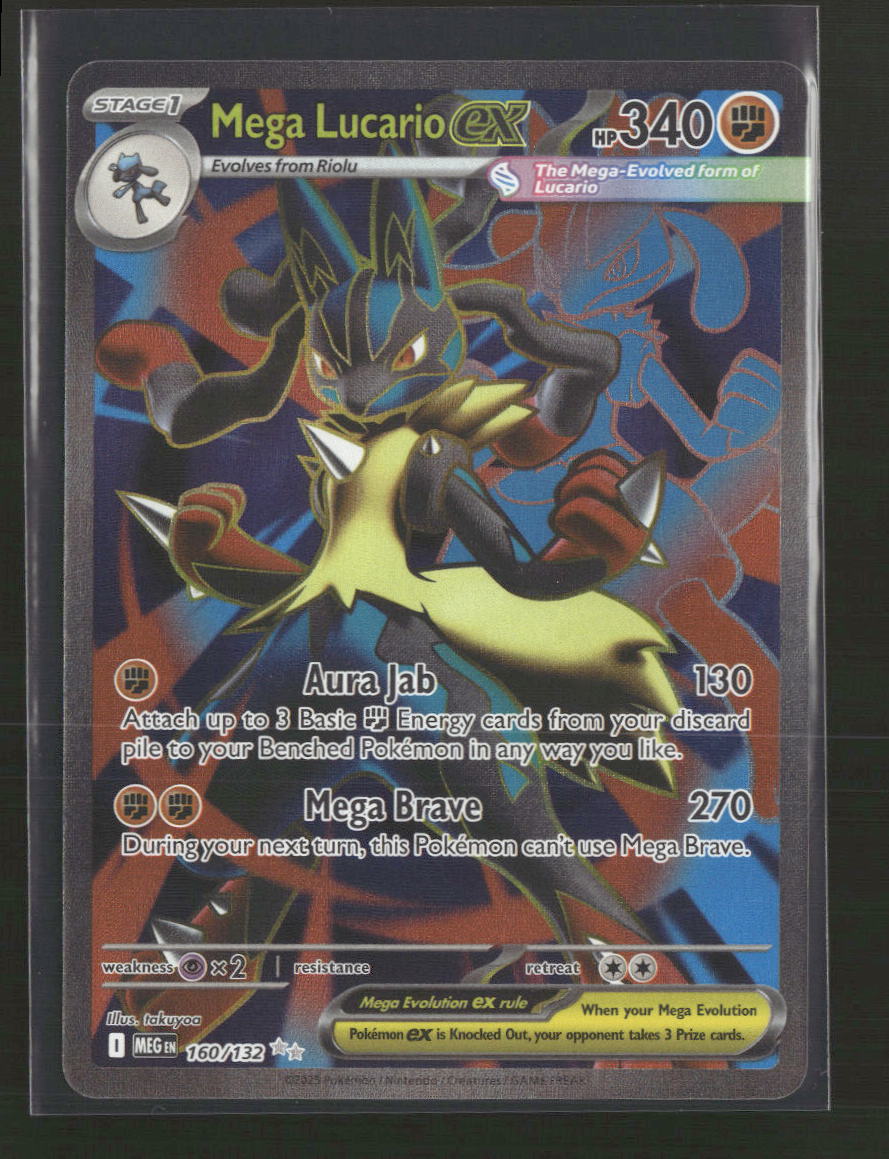 ME01: Mega Evolution Mega Lucario ex #160/132