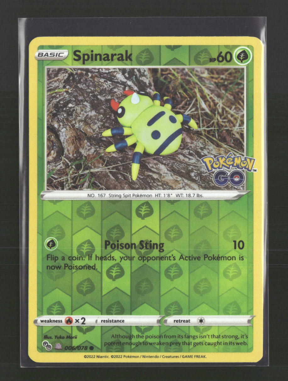 Pokemon GO Spinarak (Peelable Ditto) #006/078