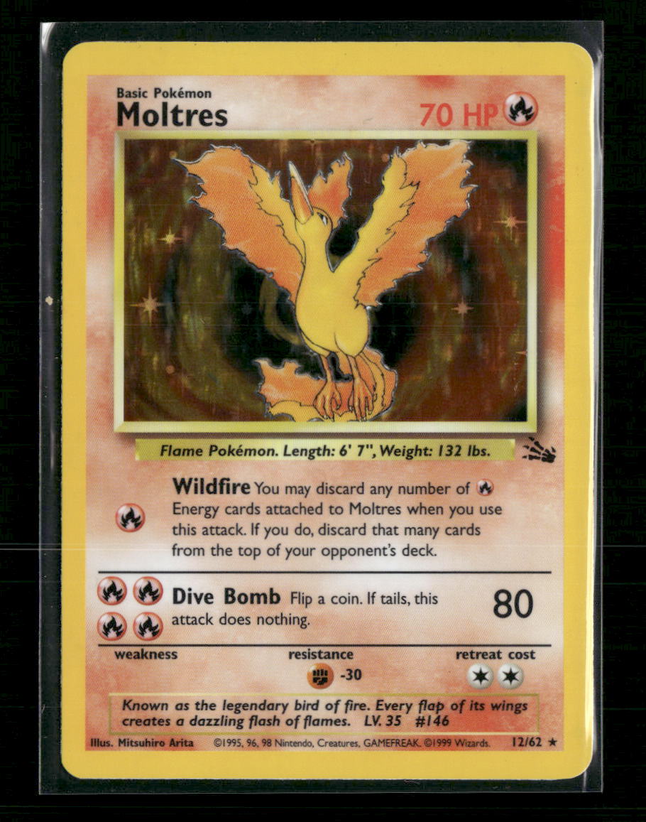Fossil Moltres (12) #12/62