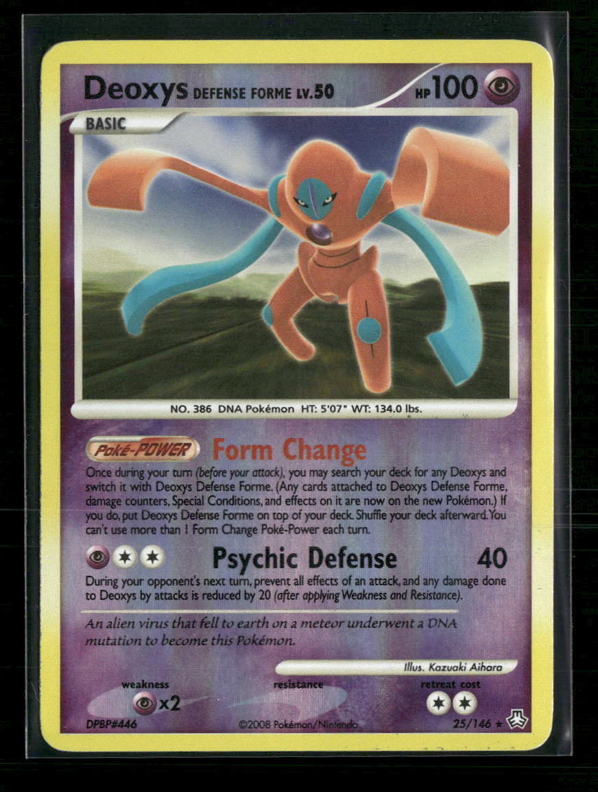 Legends Awakened Deoxys Defense Forme #25/146