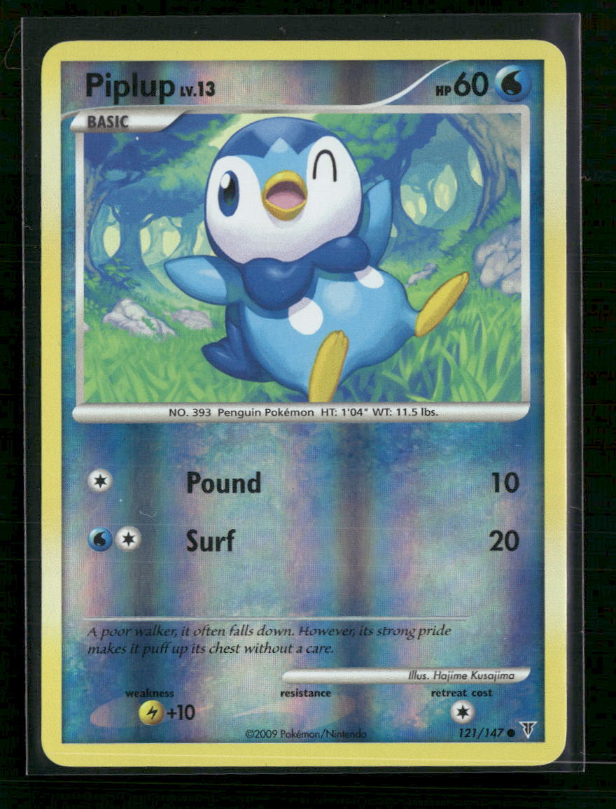 Supreme Victors Piplup Reverse Holo #121