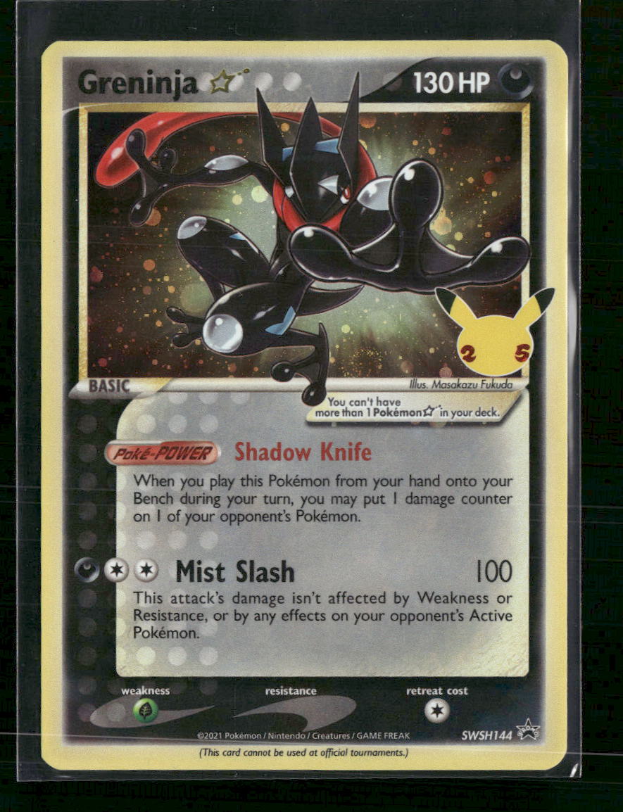 SWSH: Sword & Shield Promo Cards Greninja Star #SWSH144
