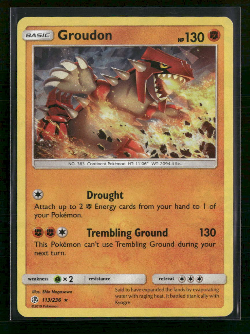 Deck Exclusives Groudon #113/236