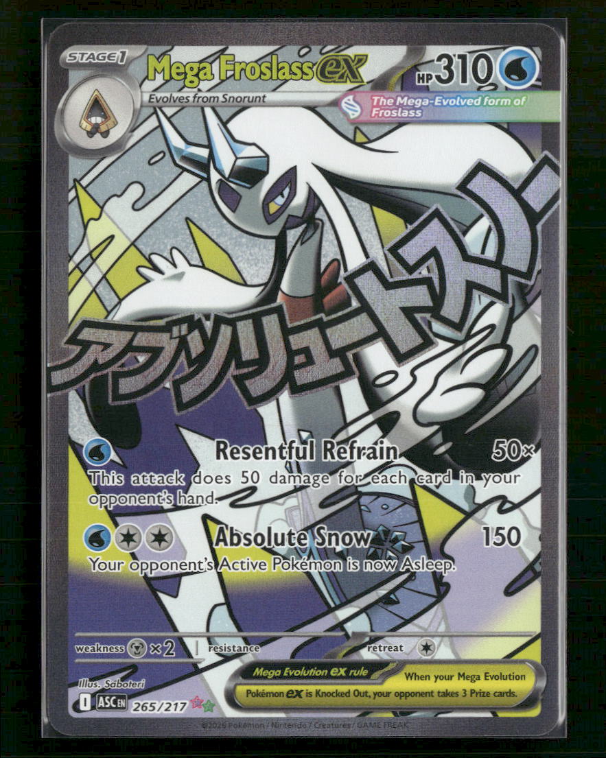 ME: Ascended Heroes Mega Froslass ex #265/217