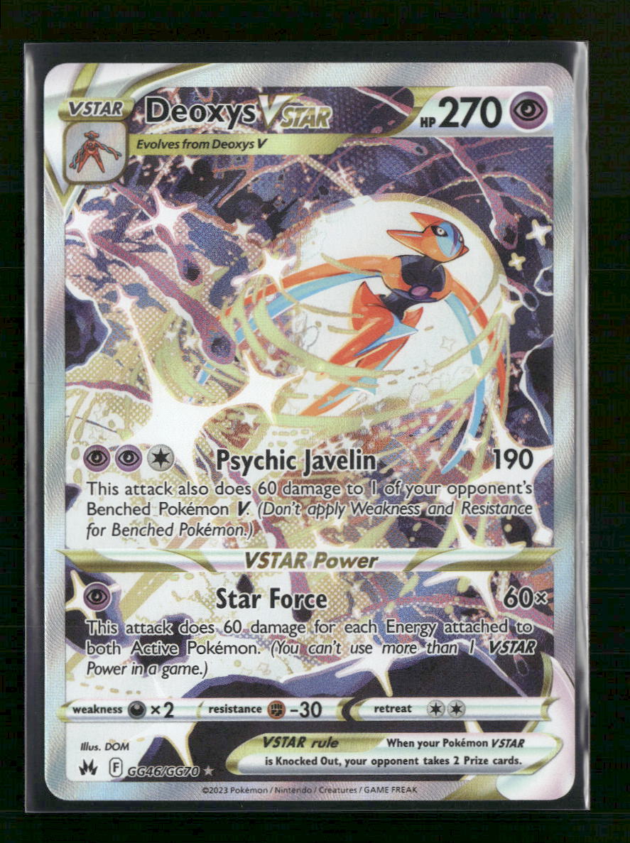 Crown Zenith: Galarian Gallery Deoxys VSTAR #GG46/GG70