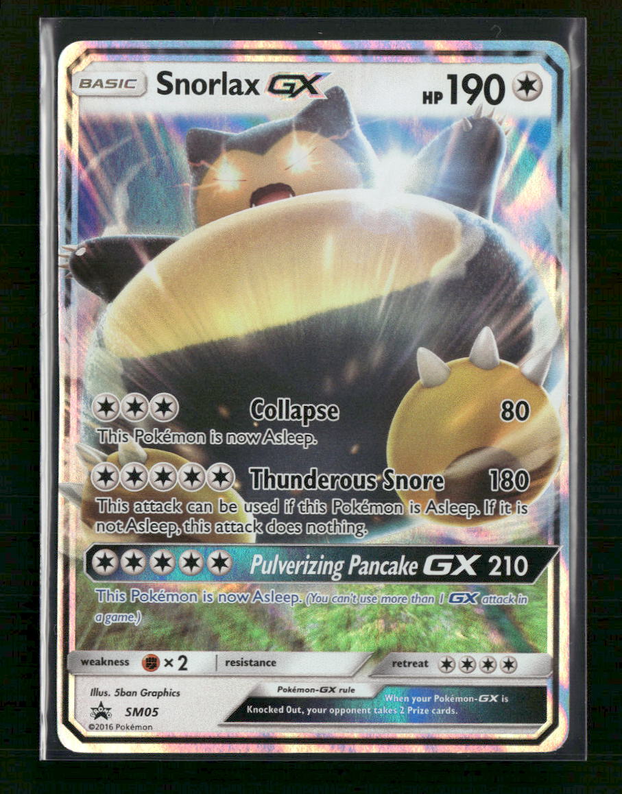 SM Promos Snorlax GX #SM05