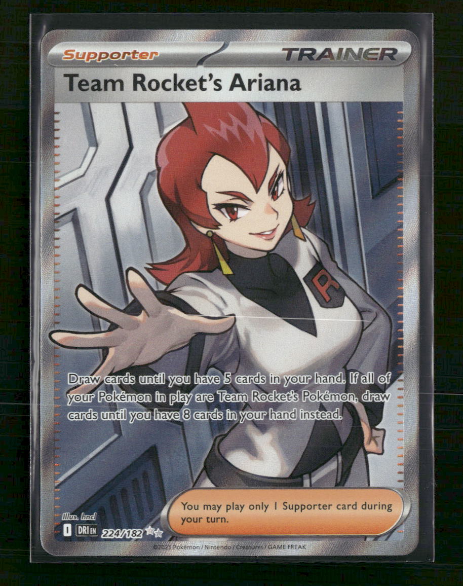 SV10: Destined Rivals Team Rocket's Ariana #224/182