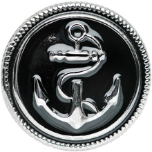 20mm Stainless Steel Vintage Nautical Anchor Screw Fit Plug