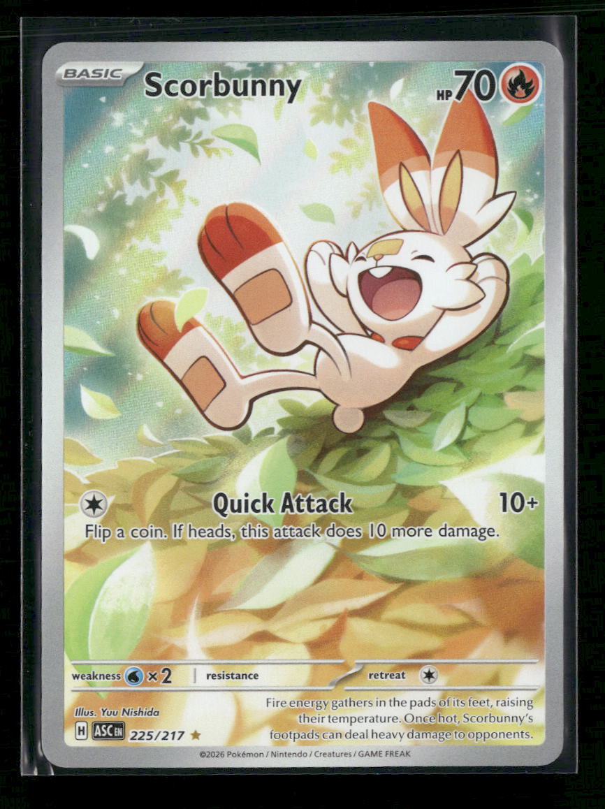 ME: Ascended Heroes Scorbunny #225/217