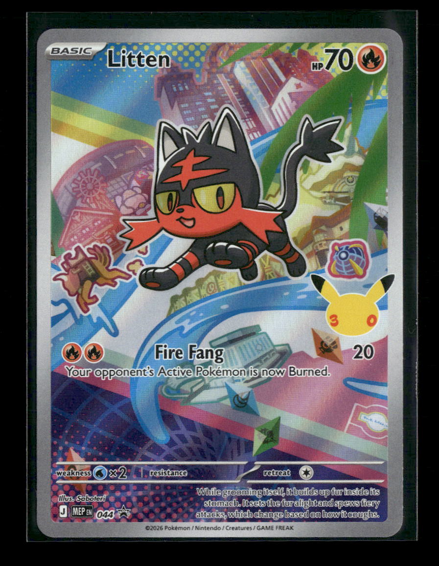 ME: Mega Evolution Promo Litten #044