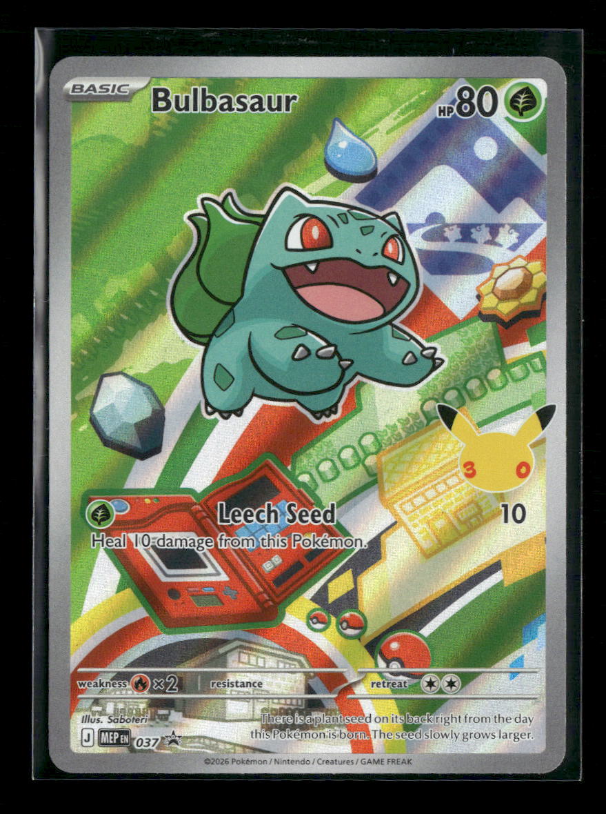 ME: Mega Evolution Promo Bulbasaur #037