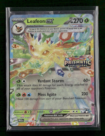 SV: Prismatic Evolutions Leafeon ex (Prismatic Evolution Stamp) #006/131