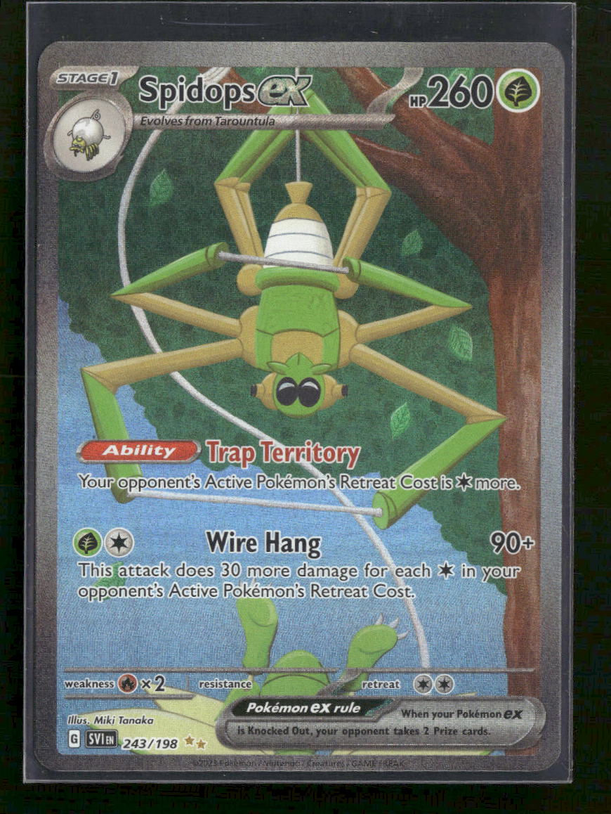 SV01: Scarlet & Violet Base Set Spidops ex #243/198