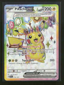 SV08: Surging Sparks Pikachu ex #219/191