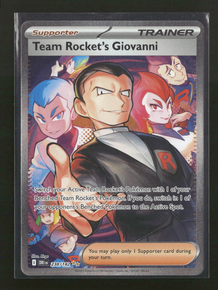 SV10: Destined Rivals Team Rocket's Giovanni #238/182