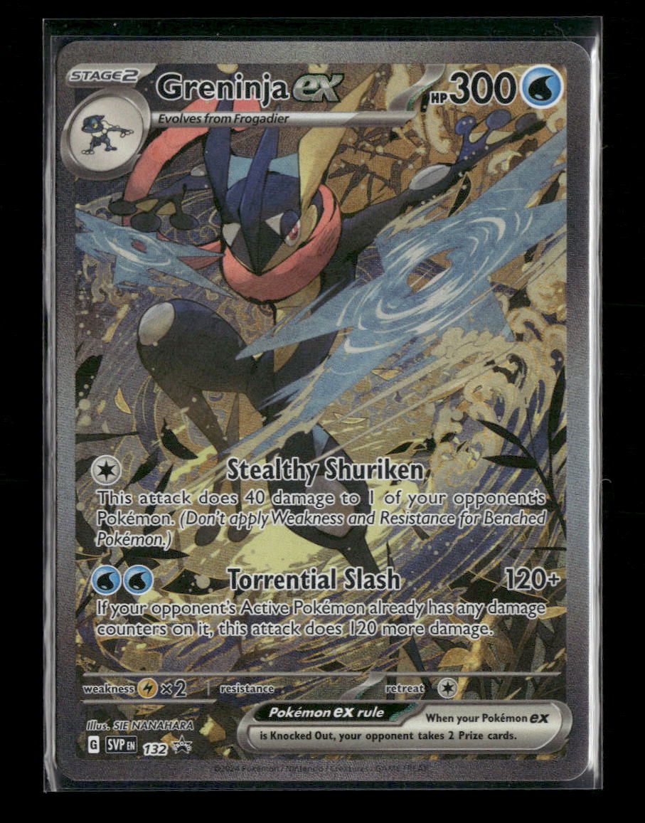 SV: Scarlet & Violet Promo Cards Greninja ex #132