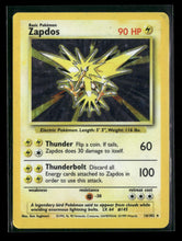 Base Set Zapdos #016/102 *Damaged*