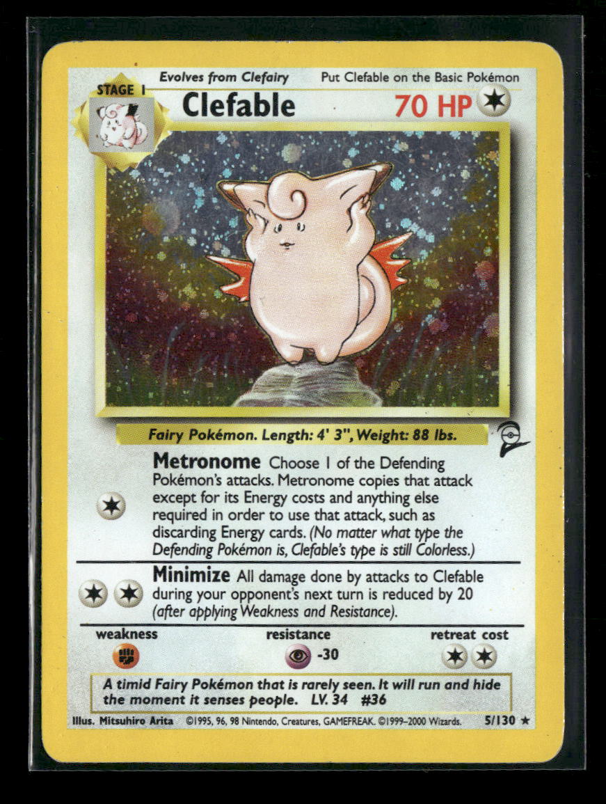 Base Set 2 Clefable #005/130