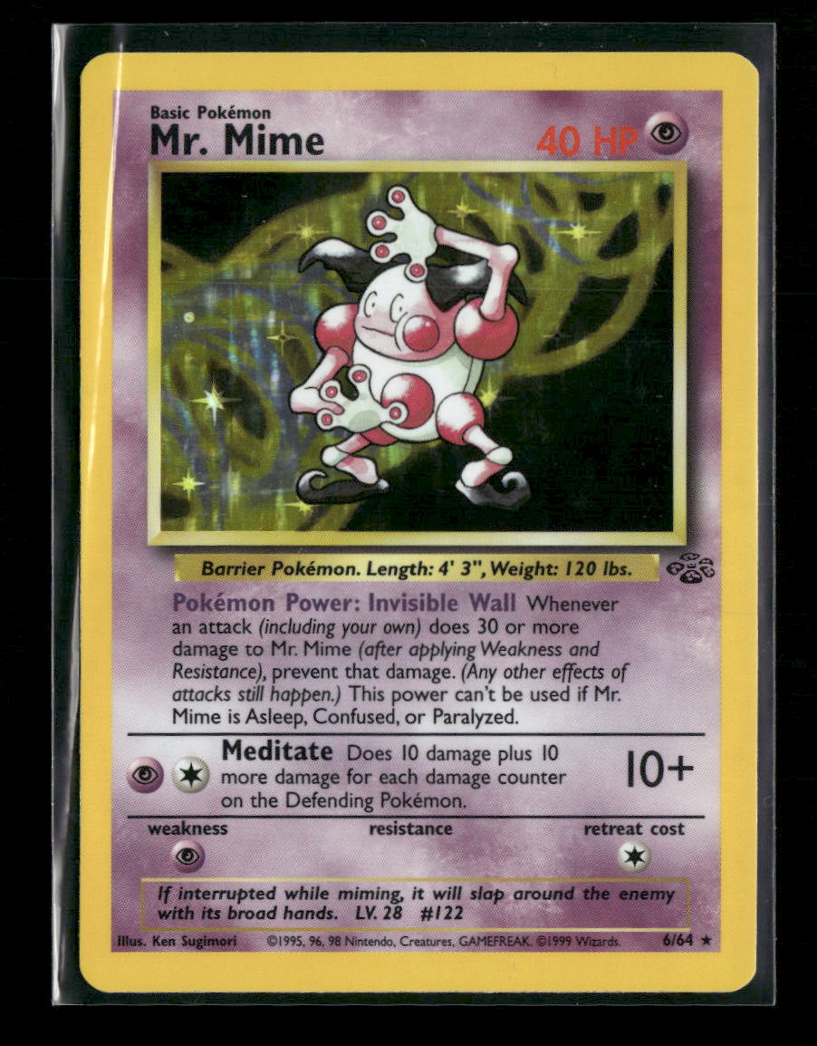 Jungle Mr. Mime (6) Unlimited #06/64