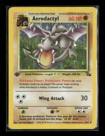 Fossil Aerodactyl (1) 1st Edition #01/62