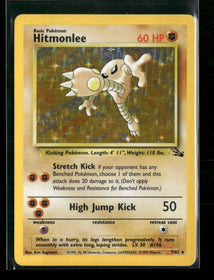 Fossil Hitmonlee (7) Unlimited #07/62