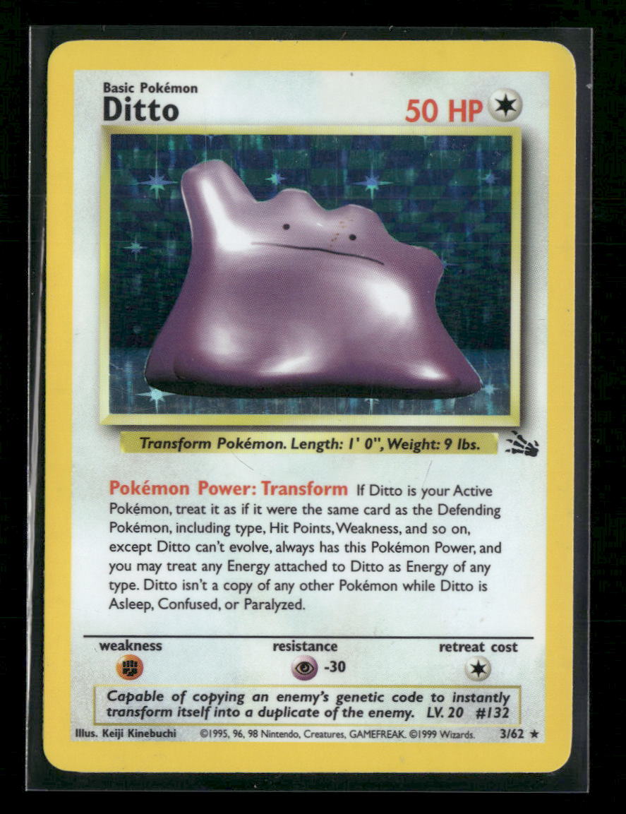Fossil Ditto (3) Unlimited #03/62