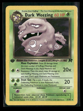 Rocket Gang Dark Weezing 1st Edition #31/82