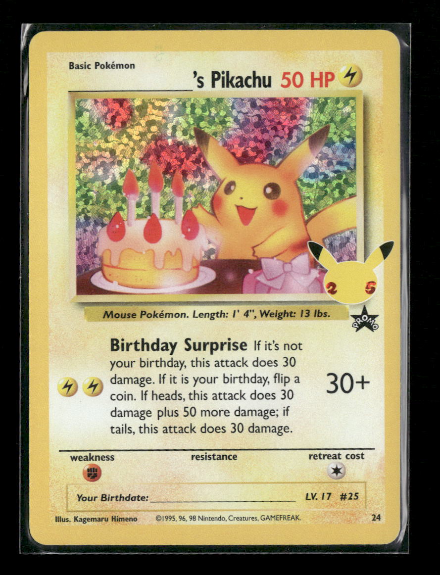 Celebrations: Classic Collection ______'s Pikachu #24/53