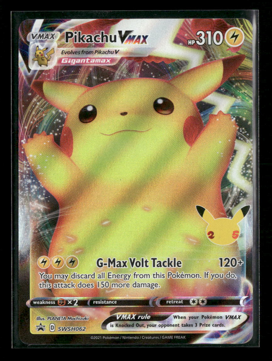 SWSH: Sword & Shield Promo Cards Pikachu VMAX #SWSH062