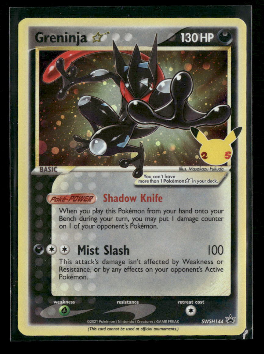 SWSH: Sword & Shield Promo Cards Greninja Star #SWSH144