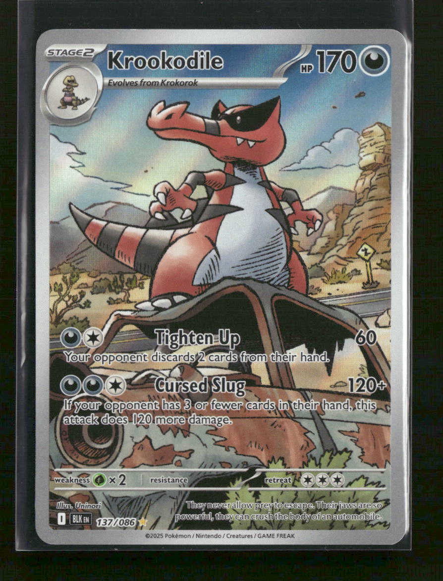 SV: Black Bolt Krookodile #137/086