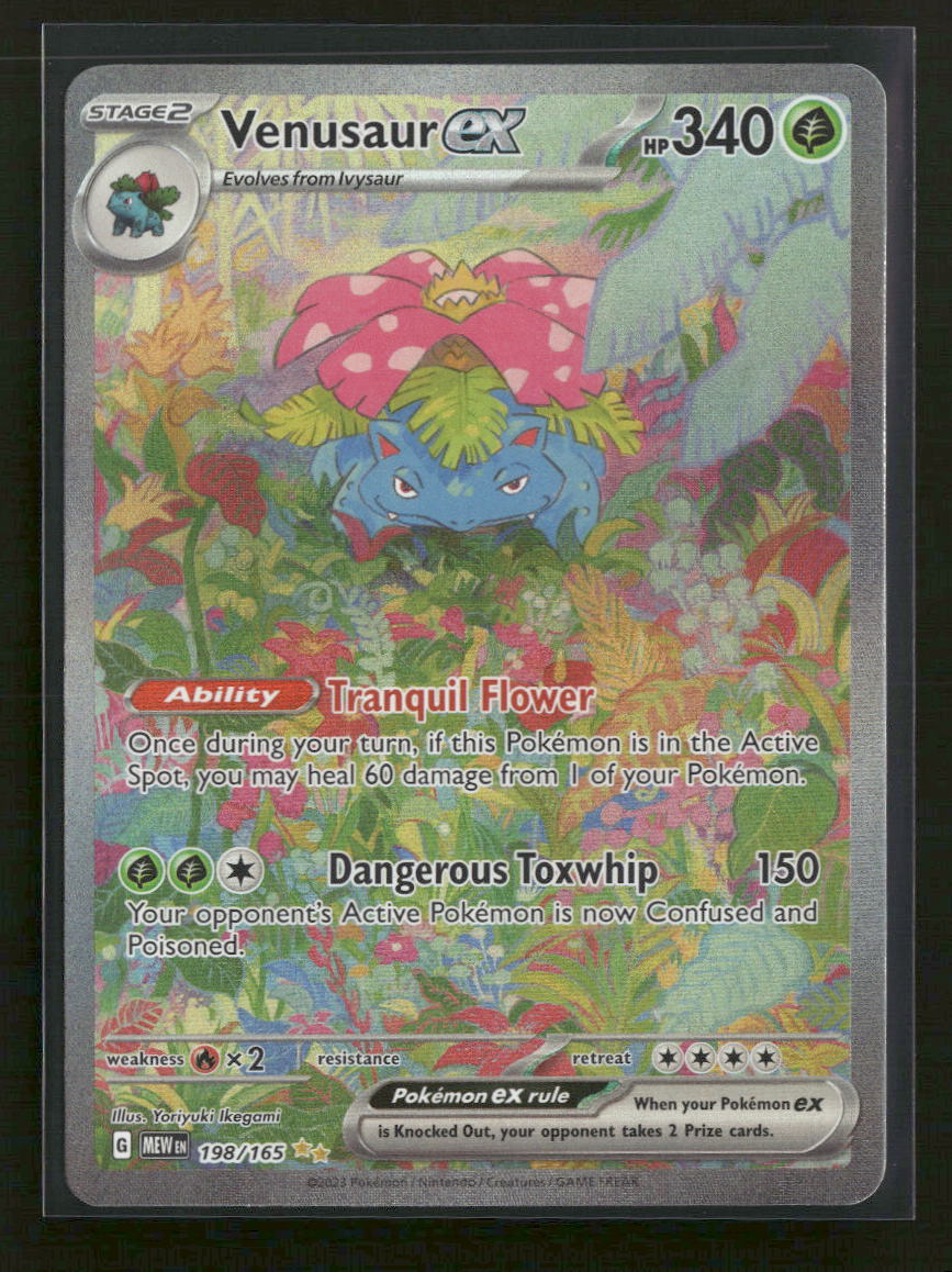 SV: Scarlet & Violet 151 Venusaur ex #198/165